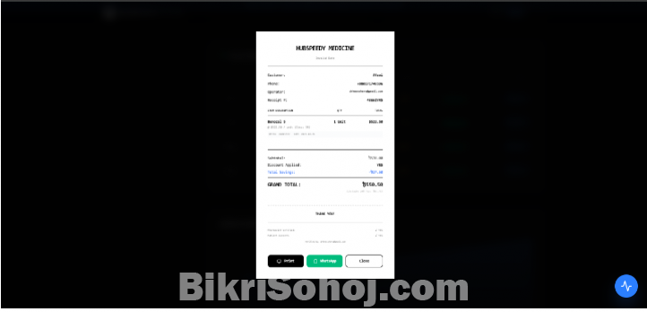 Smart Digital Shop Manager